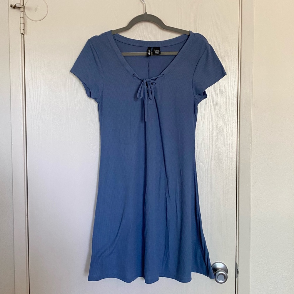 Blue Shift Dress